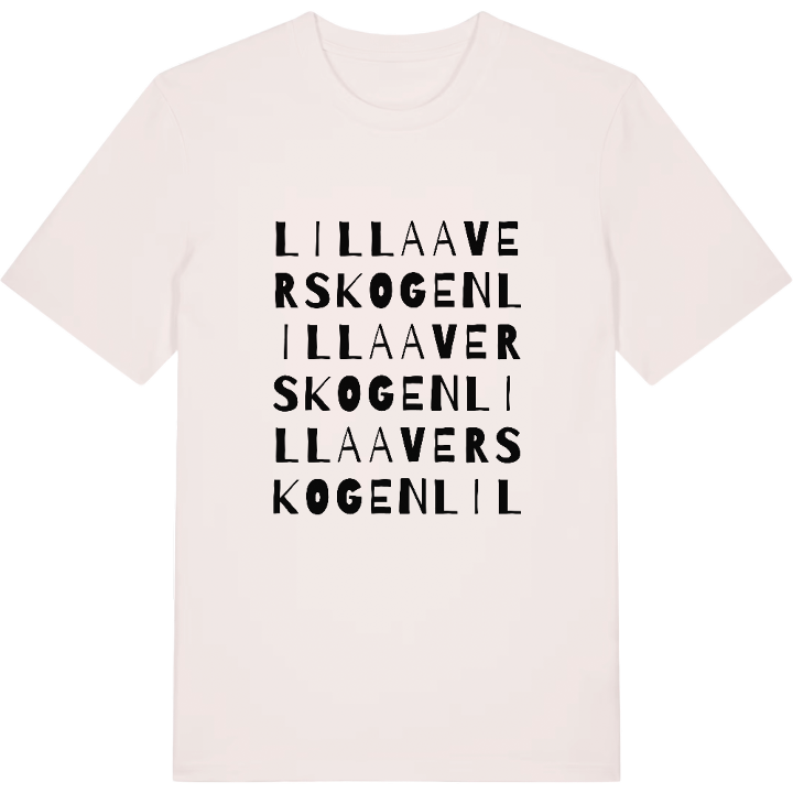 Lilla Averskogen ordlek t-shirt – t-shirt från PinShirt