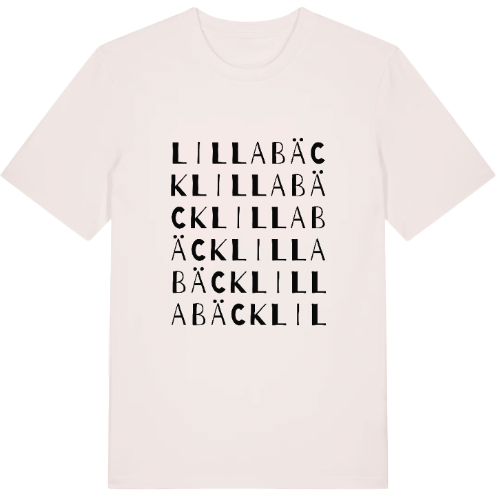 Lilla Bäck ordlek t-shirt – t-shirt från PinShirt
