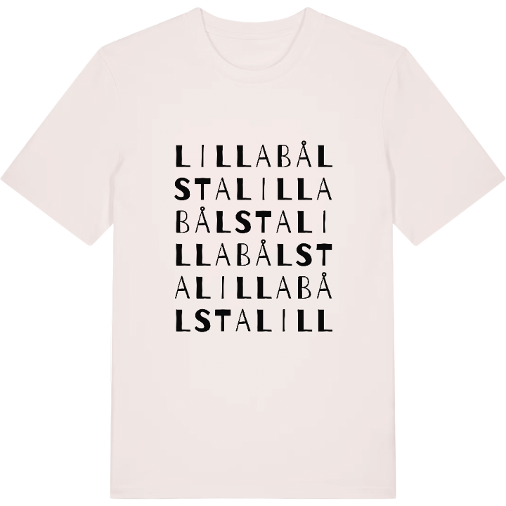 Lilla Bålsta ordlek t-shirt – t-shirt från PinShirt