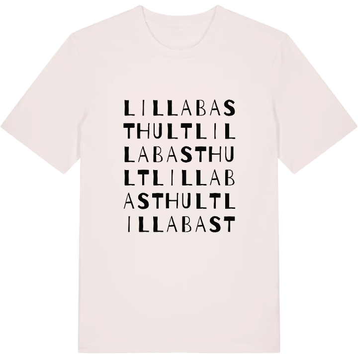 Lilla Basthult ordlek t-shirt – t-shirt från PinShirt