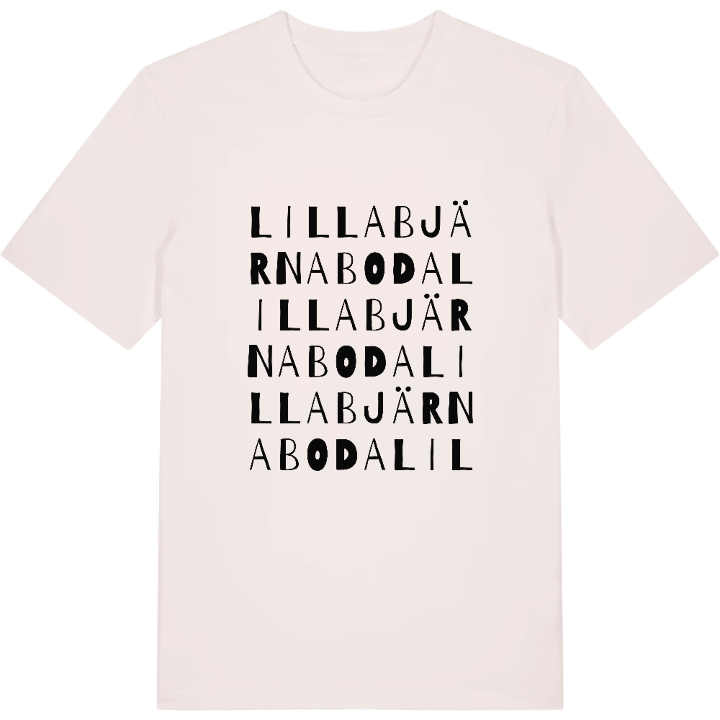 Lilla Bjärnaboda ordlek t-shirt – t-shirt från PinShirt