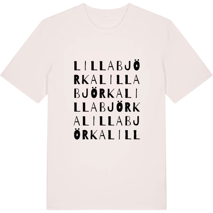 Lilla Björka ordlek t-shirt – t-shirt från PinShirt