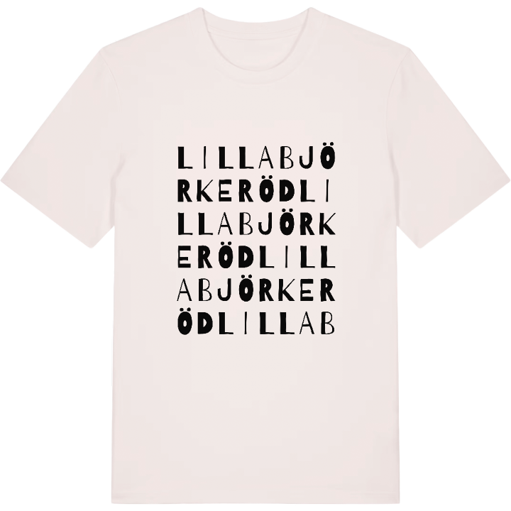 Lilla Björkeröd ordlek t-shirt – t-shirt från PinShirt