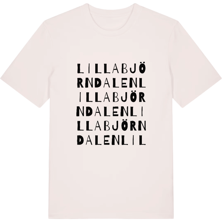 Lilla Björndalen ordlek t-shirt – t-shirt från PinShirt
