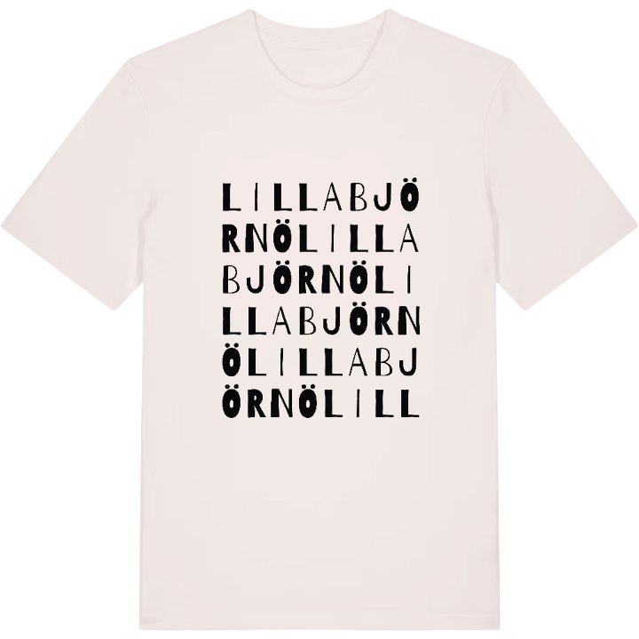 Lilla Björnö ordlek t-shirt – t-shirt från PinShirt