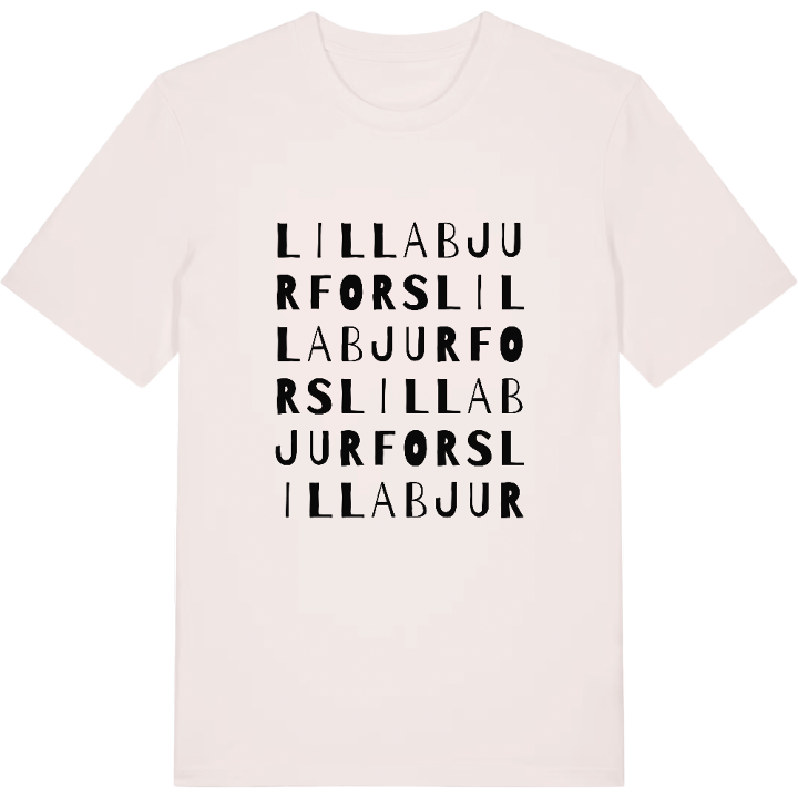 Lilla Bjurfors ordlek t-shirt – t-shirt från PinShirt