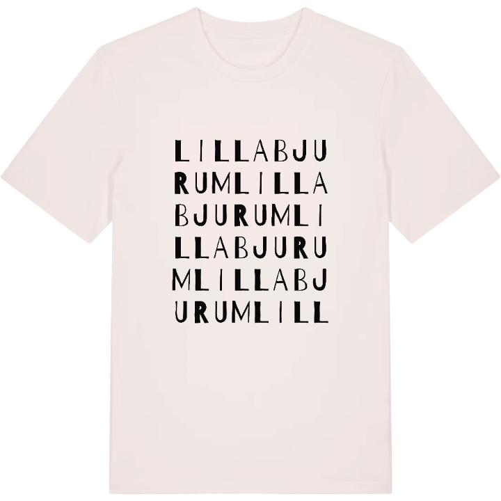 Lilla Bjurum ordlek t-shirt – t-shirt från PinShirt