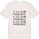 Lilla Blommekulle ordlek t-shirt