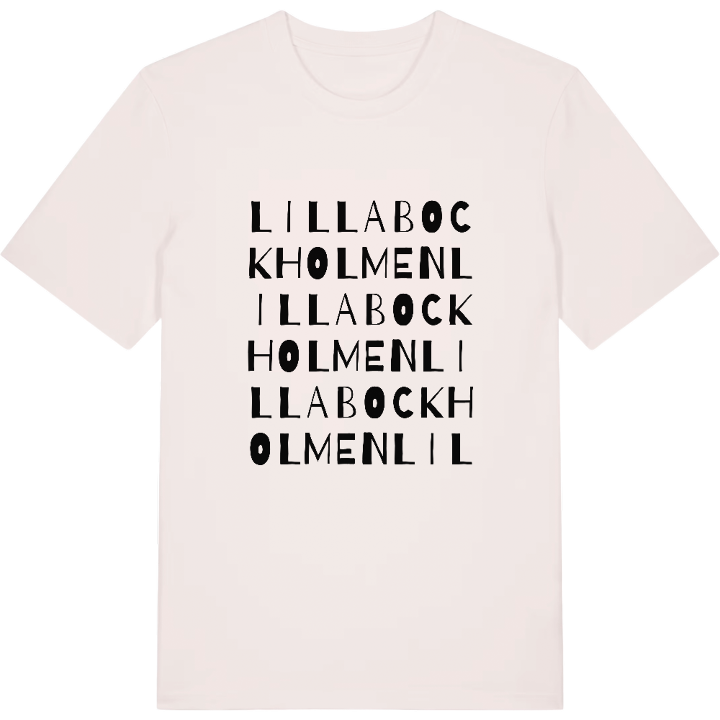 Lilla Bockholmen ordlek t-shirt – t-shirt från PinShirt