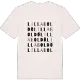 Lilla Boldö ordlek t-shirt