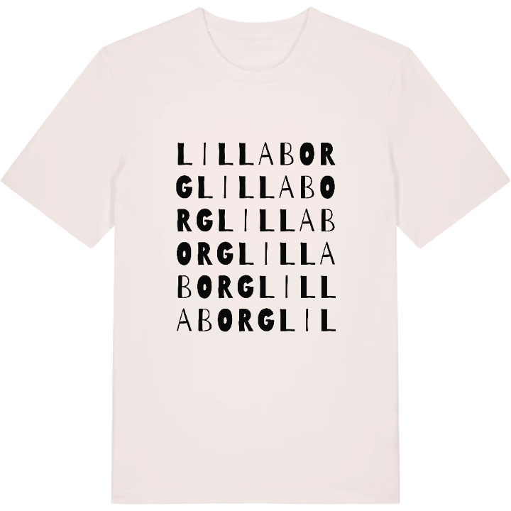 Lilla Borg ordlek t-shirt – t-shirt från PinShirt