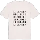 Lilla Brand ordlek t-shirt