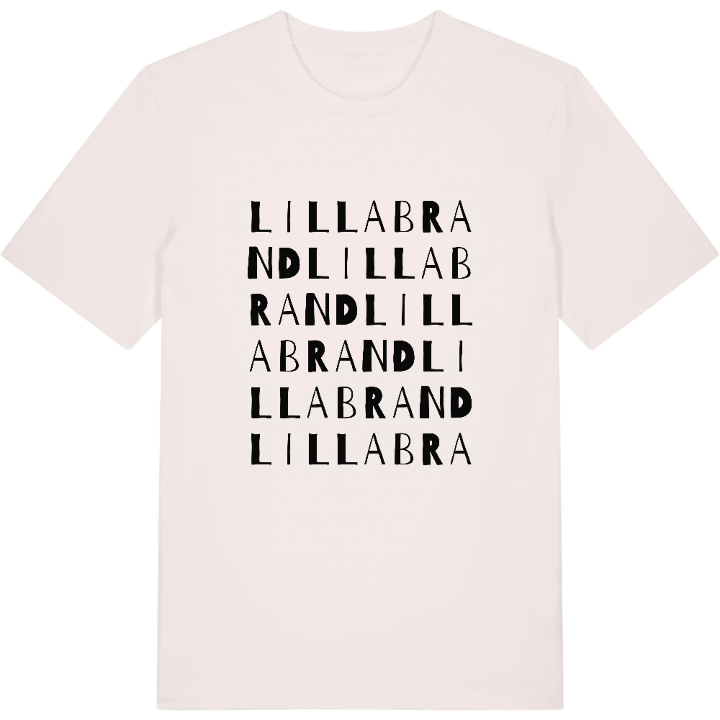 Lilla Brand ordlek t-shirt – t-shirt från PinShirt