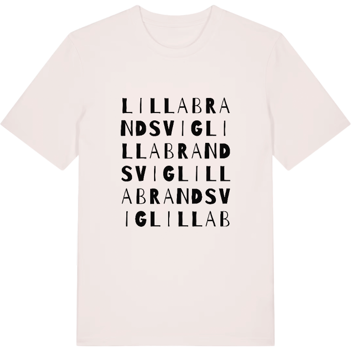 Lilla Brandsvig ordlek t-shirt – t-shirt från PinShirt