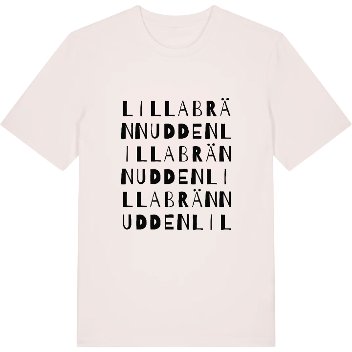 Lilla Brännudden ordlek t-shirt – t-shirt från PinShirt