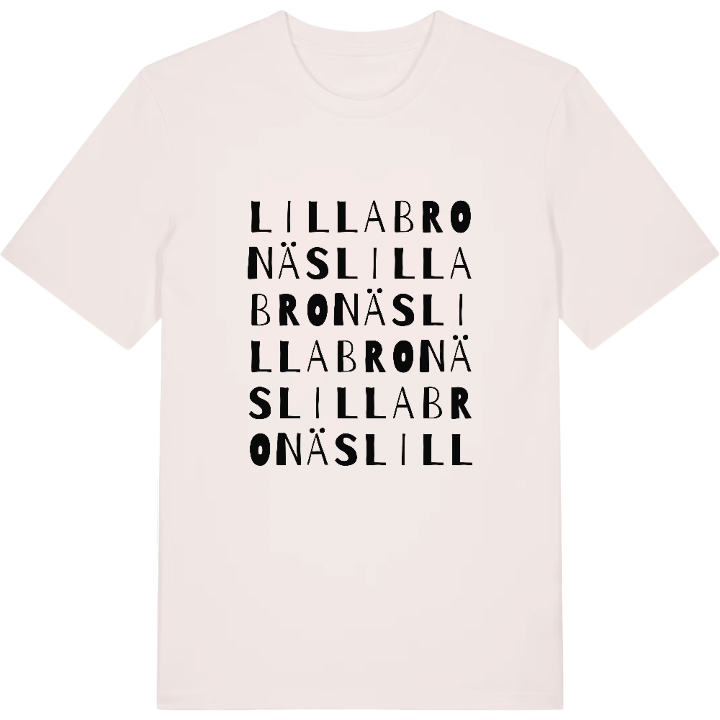Lilla Bronäs ordlek t-shirt – t-shirt från PinShirt