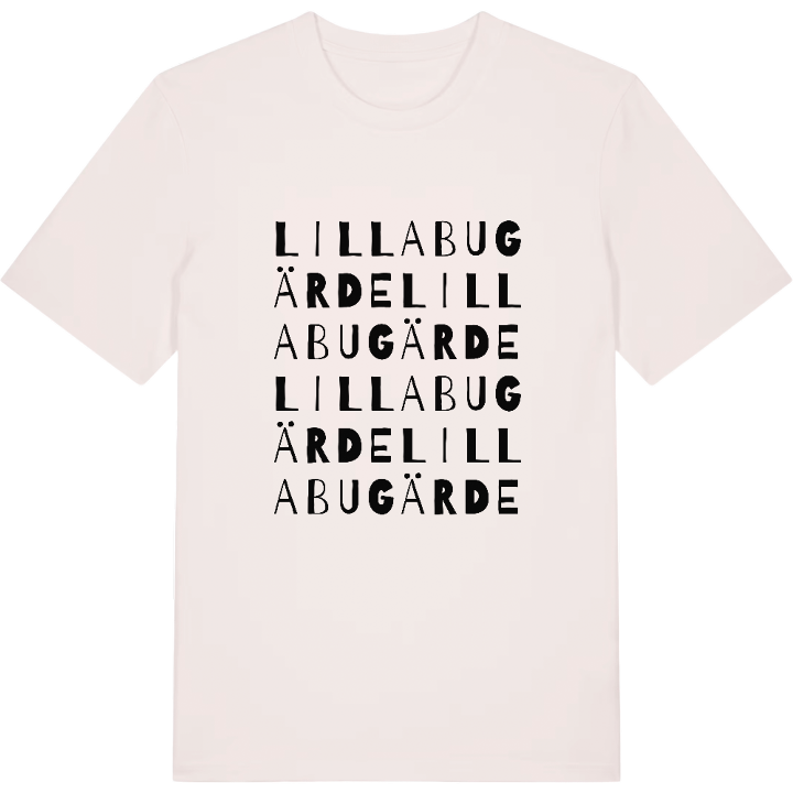 Lilla Bugärde ordlek t-shirt – t-shirt från PinShirt