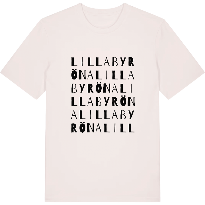 Lilla Byröna ordlek t-shirt – t-shirt från PinShirt