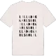 Lilla Dagkarlsbo ordlek t-shirt
