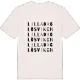 Lilla Daglösviken ordlek t-shirt