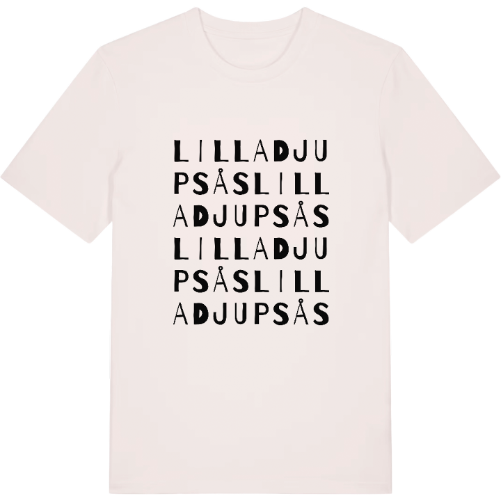 Lilla Djupsås ordlek t-shirt – t-shirt från PinShirt