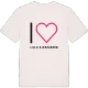 Jag älskar Lilla Djurgården t-shirt stort tryck