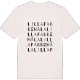 Lilla Fabbemåla ordlek t-shirt