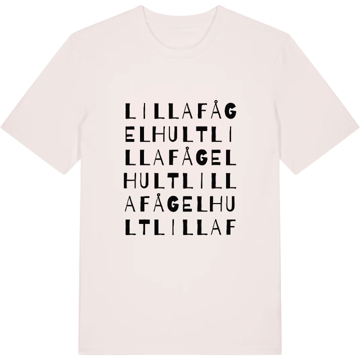 Lilla Fågelhult ordlek t-shirt – t-shirt från PinShirt