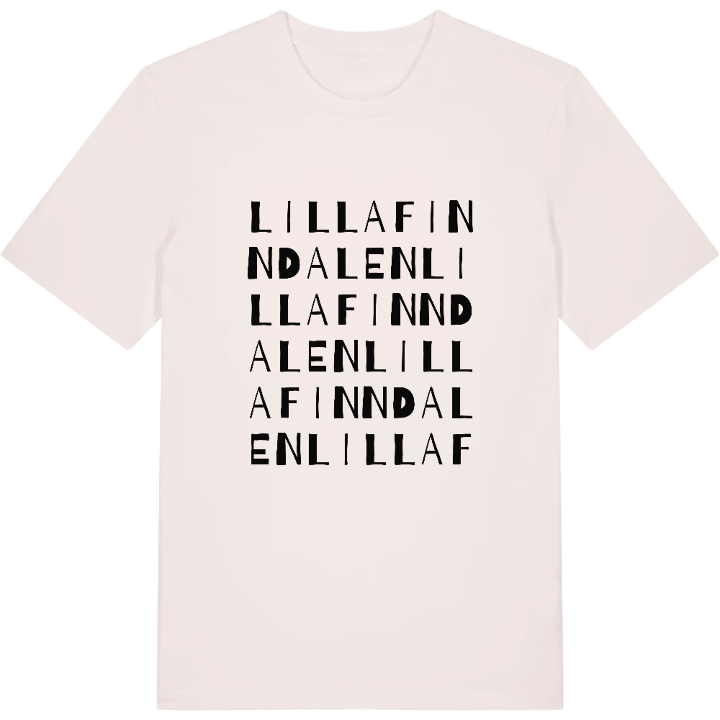 Lilla Finndalen ordlek t-shirt – t-shirt från PinShirt