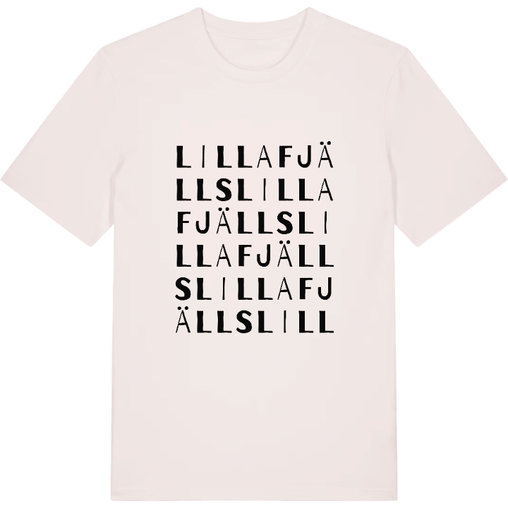 Lilla Fjälls ordlek t-shirt – t-shirt från PinShirt