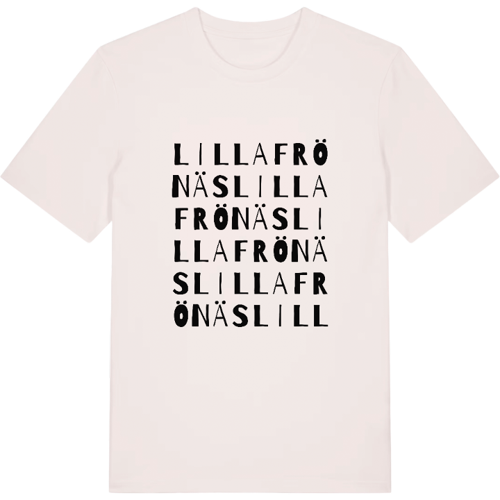 Lilla Frönäs ordlek t-shirt – t-shirt från PinShirt
