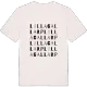 Lilla Gallarp ordlek t-shirt