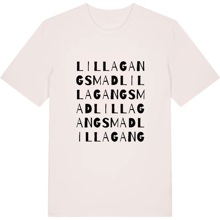 Lilla Gangsmad ordlek t-shirt – t-shirt från PinShirt
