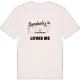 Någon i Lilla Gategård älskar mig t-shirt