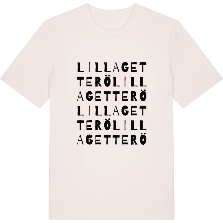 Lilla Getterö ordlek t-shirt – t-shirt från PinShirt