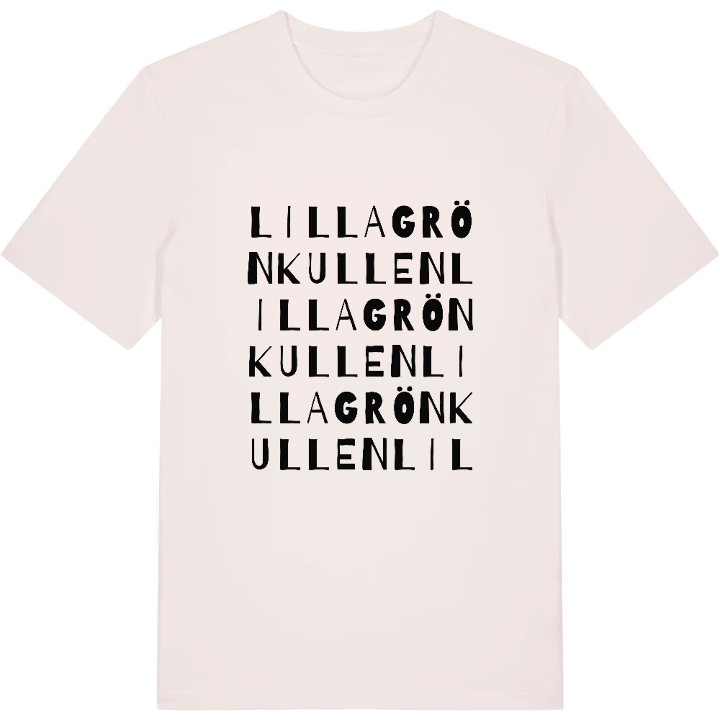 Lilla Grönkullen ordlek t-shirt – t-shirt från PinShirt