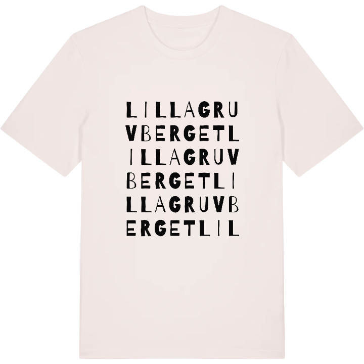 Lilla Gruvberget ordlek t-shirt – t-shirt från PinShirt