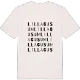 Lilla Gusum ordlek t-shirt