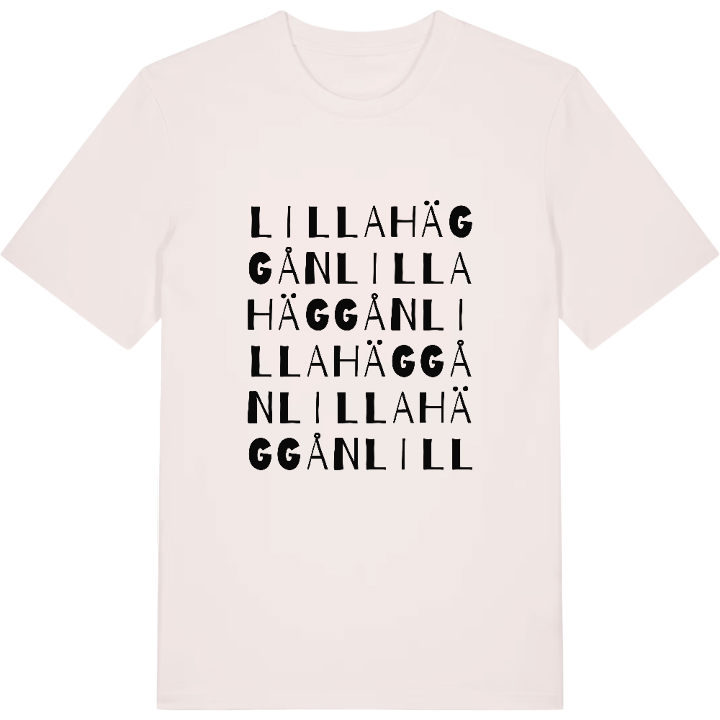 Lilla Häggån ordlek t-shirt – t-shirt från PinShirt