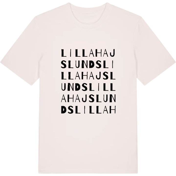 Lilla Hajslunds ordlek t-shirt – t-shirt från PinShirt