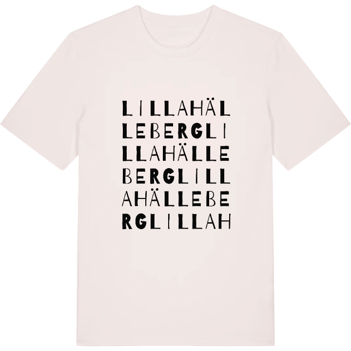 Lilla Hälleberg ordlek t-shirt – t-shirt från PinShirt