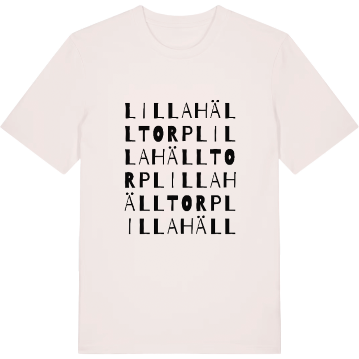 Lilla Hälltorp ordlek t-shirt – t-shirt från PinShirt