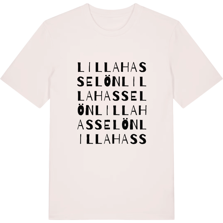 Lilla Hasselön ordlek t-shirt – t-shirt från PinShirt