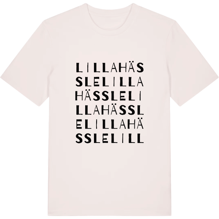 Lilla Hässle ordlek t-shirt – t-shirt från PinShirt