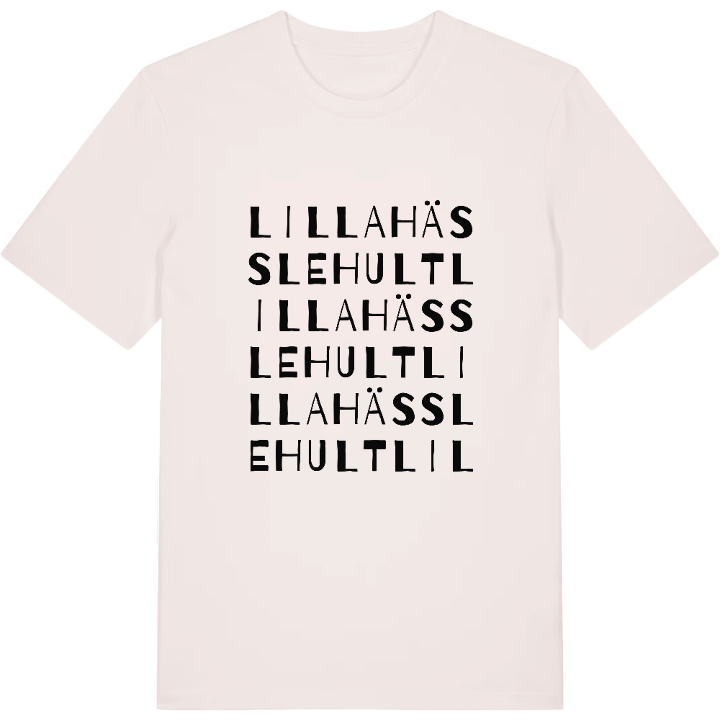 Lilla Hässlehult ordlek t-shirt – t-shirt från PinShirt