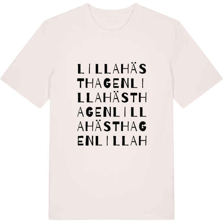 Lilla Hästhagen ordlek t-shirt – t-shirt från PinShirt