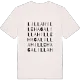 Lilla Hillehaga ordlek t-shirt