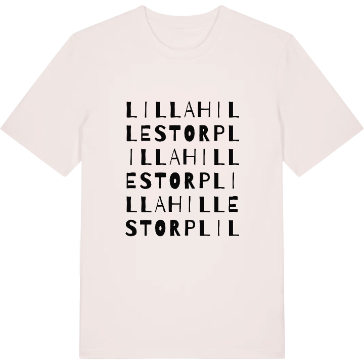 Lilla Hillestorp ordlek t-shirt – t-shirt från PinShirt