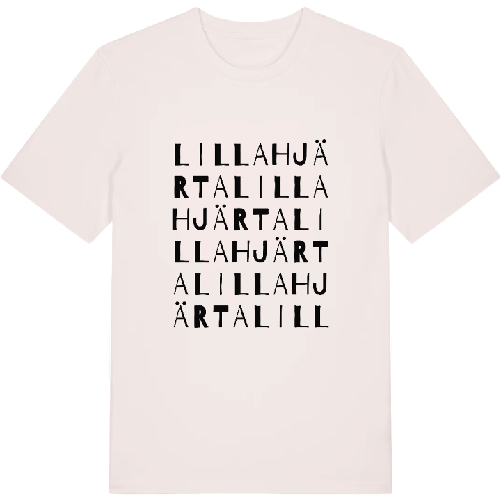 Lilla Hjärta ordlek t-shirt – t-shirt från PinShirt
