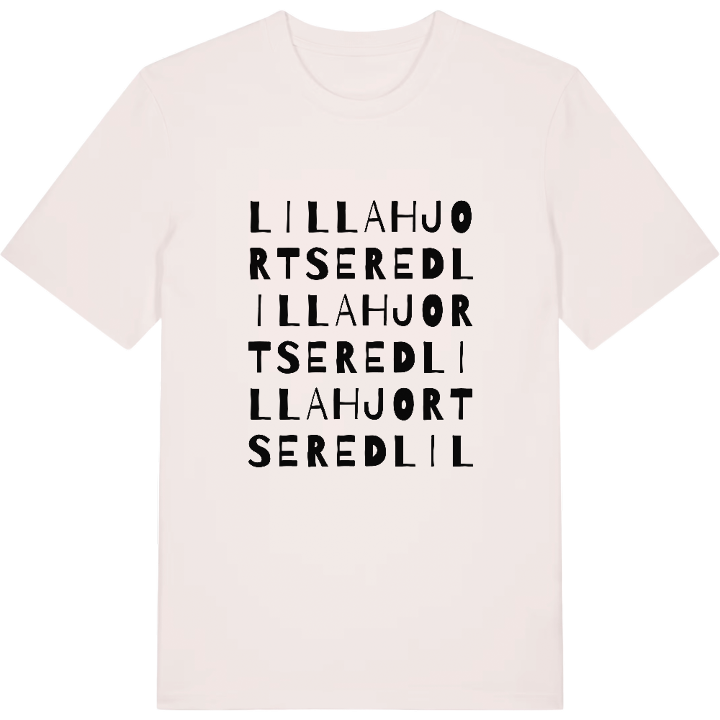 Lilla Hjortsered ordlek t-shirt – t-shirt från PinShirt